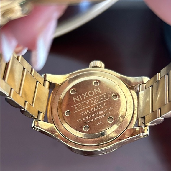 Nixon Luxurious Gold-Tone Watch
